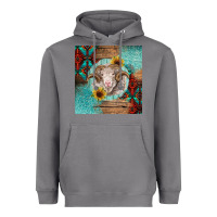 Storm western merino Heavyweight Hoodie - BarkalooDesign