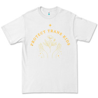 White Protect Trans Kids Premium Tee - trangStudio