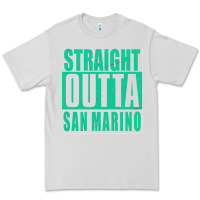 Dove Grey Straight Outta San Marino Premium Tee - Bettercallsaul