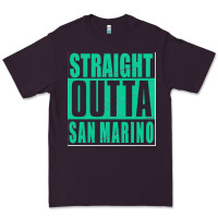 Plum Straight Outta San Marino Premium Tee - Bettercallsaul
