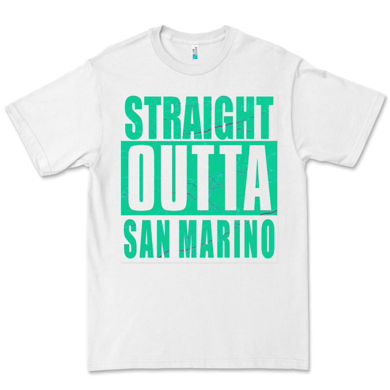 Straight Outta San Marino Premium Tee by Bettercallsaul | Teevron