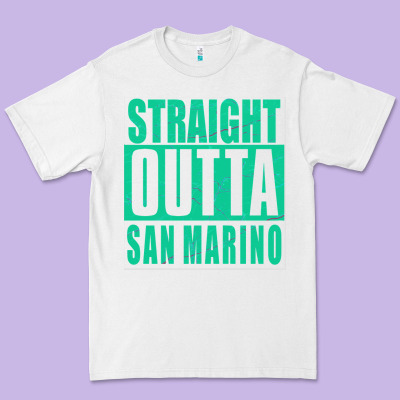 Straight Outta San Marino Premium Tee Designed By Bettercallsaul