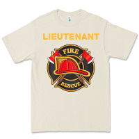 Fire Rescue Lieutenant Department  For Firefighters Premium Tee | Teevron