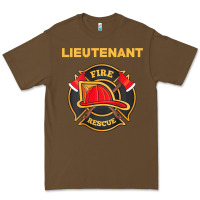 Cacao fire rescue lieutenant department  for firefighters Premium Tee - trangStudio