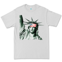Dove Grey Puerto Rico Resiste Statue of Liberty Puerto Rican Flag Premium Tee - trangStudio