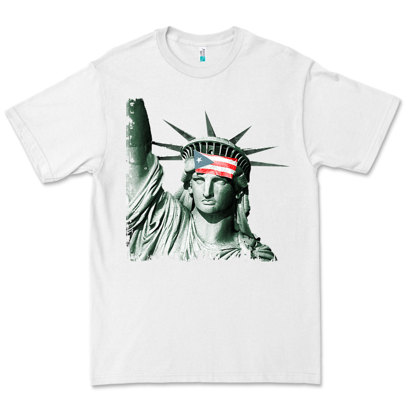 Puerto Rico Resiste Statue Of Liberty Puerto Rican Flag Premium Tee by trangStudio | Teevron
