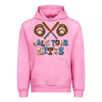 Fuchsia Pink calm your mitts Urban Hoodie - AdoDesignShop