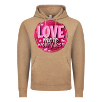 Vintage Coffee Love more worry less Valentine's Day Vintage Hoodie - HowdyJamesFarm