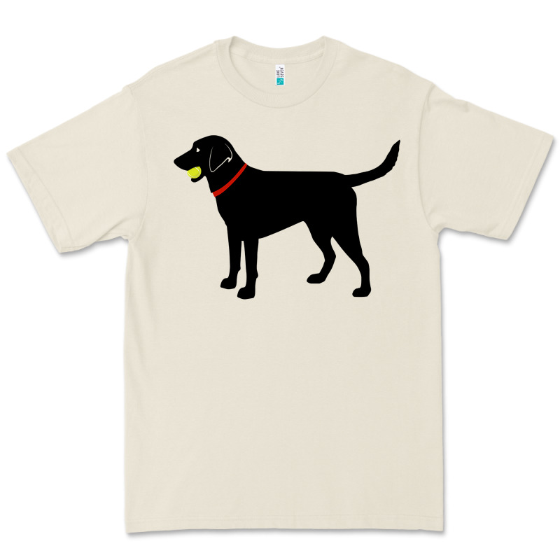 Labrador Retriever Fetch, Black Lab Play Ball Premium Tee by trangStudio | Teevron
