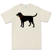 Bone Labrador Retriever Fetch, Black Lab Play Ball Premium Tee - trangStudio