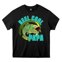 Black reel cool papa Heavy Core Tee - Jasminsmagicworld