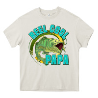 Cream reel cool papa Heavy Core Tee - Jasminsmagicworld