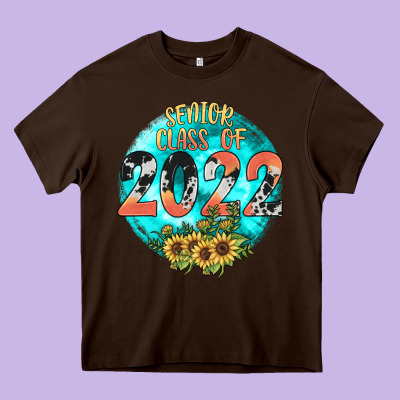 Class Of 2022 Senior Heavy Core Tee Designed By Jahusdesignshop