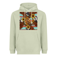 Matcha western horse Heavyweight Hoodie - BarkalooDesign