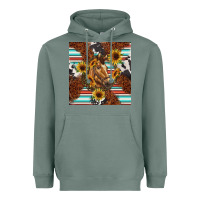 Sage western horse Heavyweight Hoodie - BarkalooDesign