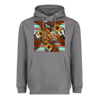 Storm western horse Heavyweight Hoodie - BarkalooDesign