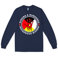 Mmiw Missing & Murdered Indigenous Women Medicine Wheel Mmiw Long Sleeve Tee | Teevron