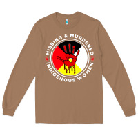 Toasted Coconut MMIW Missing & Murdered Indigenous Women Medicine wheel mmiw Long Sleeve Tee - trangStudio
