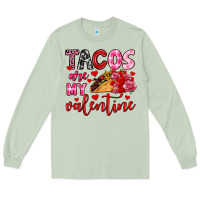 Matcha tacos are my valentine Long Sleeve Tee - OliviaCreatesArt