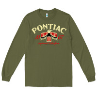 Army Green Pontiac 1967   Classic Look style  14265 Long Sleeve Tee - trangStudio