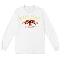 White Pontiac 1967   Classic Look style  14265 Long Sleeve Tee - trangStudio