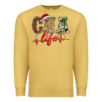 Antique Gold christmas certified nurse  assistant life Premium Sweatshirt - BarkalooDesign