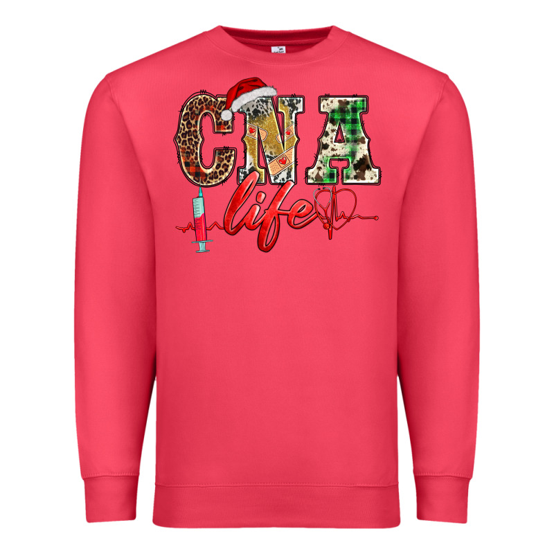 Christmas Certified Nurse  Assistant Life Premium Sweatshirt by BarkalooDesign | Teevron
