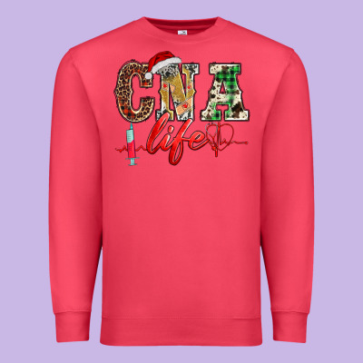 Christmas Certified Nurse  Assistant Life Premium Sweatshirt Designed By Barkaloodesign