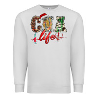 Dove Grey christmas certified nurse  assistant life Premium Sweatshirt - BarkalooDesign