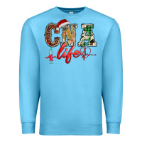 Ocean Blue christmas certified nurse  assistant life Premium Sweatshirt - BarkalooDesign