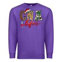 Purple christmas certified nurse  assistant life Premium Sweatshirt - BarkalooDesign