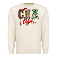 Sandshell christmas certified nurse  assistant life Premium Sweatshirt - BarkalooDesign