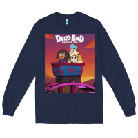 Navy Dead End Paranormal gift Park Long Sleeve Tee - trangStudio
