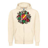 Sandshell teacher sunflower Zipper Hoodie - RacoonDesign