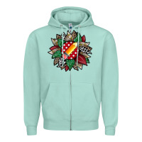 Teacher Sunflower Zipper Hoodie | Teevron