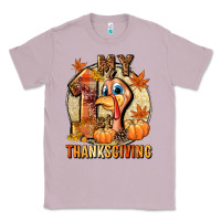 Lilac My 1st Thanksgiving Classic Tee - NancyCooperArtShop