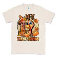 Natural My 1st Thanksgiving Classic Tee - NancyCooperArtShop