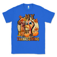 True Royal My 1st Thanksgiving Classic Tee - NancyCooperArtShop