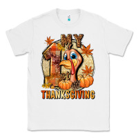 White My 1st Thanksgiving Classic Tee - NancyCooperArtShop