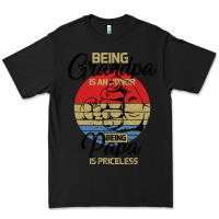 Black Being Grandpa İs An Honor Being Papa İs Priceless Premium Tee - Bettercallsaul