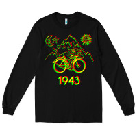 Black Bicycle Day 1943 LSD Acid Hofmann Trip Long Sleeve Tee - trangStudio