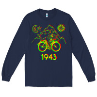 Navy Bicycle Day 1943 LSD Acid Hofmann Trip Long Sleeve Tee - trangStudio