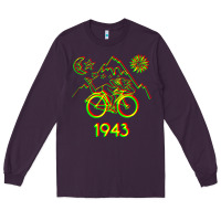 Plum Bicycle Day 1943 LSD Acid Hofmann Trip Long Sleeve Tee - trangStudio
