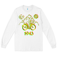 White Bicycle Day 1943 LSD Acid Hofmann Trip Long Sleeve Tee - trangStudio