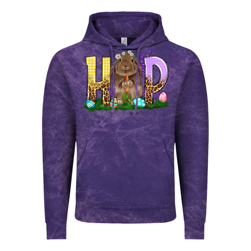 Hop Rabbit Easter Day Vintage Hoodie by HowdyJamesFarm | Teevron