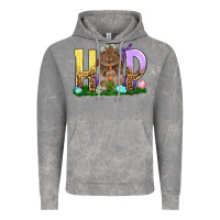 Cloud Rock Hop Rabbit Easter Day Vintage Hoodie - HowdyJamesFarm