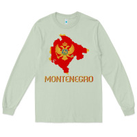 Matcha Montenegrin Flag  Montenegro Long Sleeve Tee - trangStudio