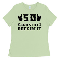 Matcha 50 Birthday Rock Ladies Tee - Bettercallsaul