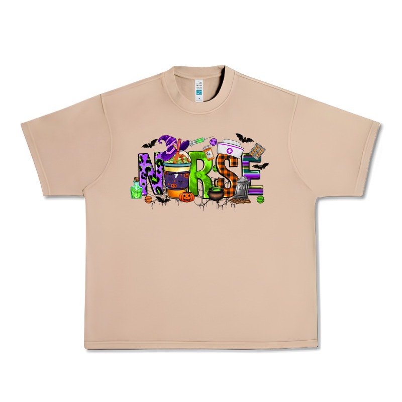 Nurse Coffee Cup Halloween Urban Heavy Tee by CowGirlArtShop | Teevron