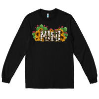 Black Cactus Cowhide Sunflower Mama and Mini Set Long Sleeve Tee - Jasminsmagicworld